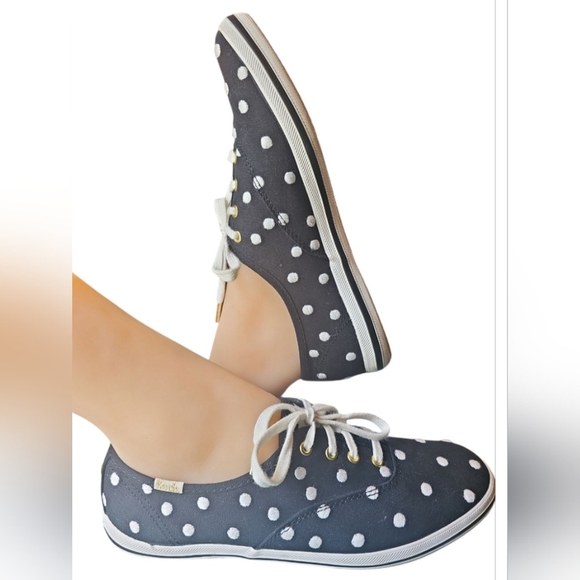 Black and white, Keds Kate Spade, USA 7, UKA 4.5 - Picture 6 of 8